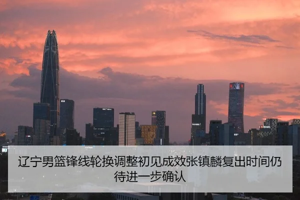 辽宁男篮锋线轮换调整初见成效张镇麟复出时间仍待进一步确认